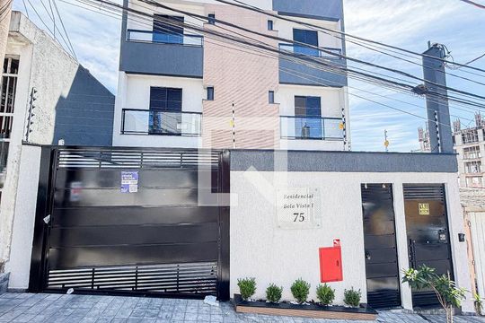 Fachada de apartamento para alugar com 2 quartos, 58m² em Vila Eldizia, Santo André
