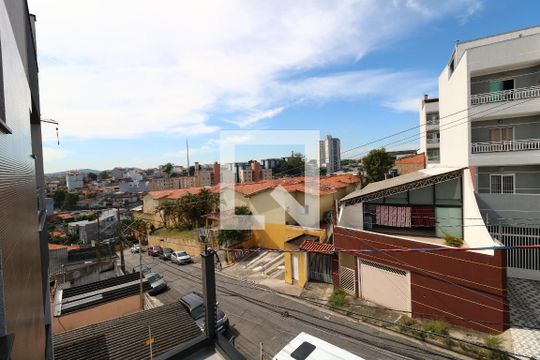 Vista da Sacada da Suíte de apartamento para alugar com 2 quartos, 115m² em Vila Eldizia, Santo André