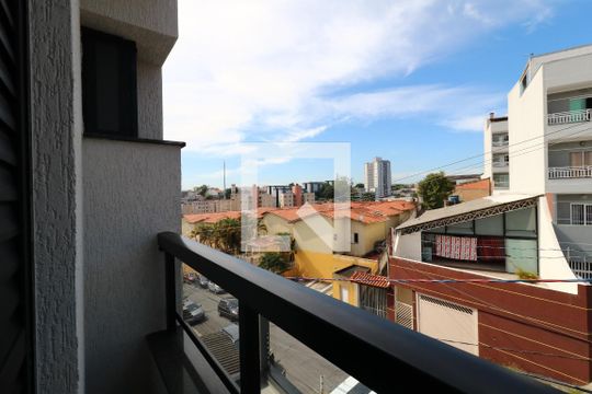 Sacada da Suíte de apartamento para alugar com 2 quartos, 115m² em Vila Eldizia, Santo André