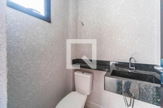 Lavabo da Cobertura de apartamento para alugar com 2 quartos, 115m² em Vila Eldizia, Santo André