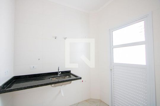 Cozinha de apartamento para alugar com 3 quartos, 90m² em Vila Assunção, Santo André