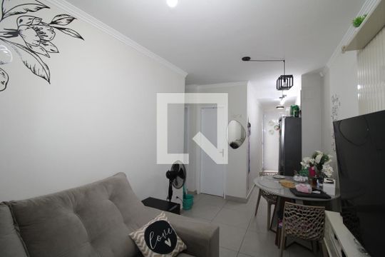 Sala de apartamento para alugar com 2 quartos, 40m² em Vila Pauliceia, São Paulo