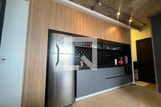 Cozinha de apartamento para alugar com 1 quarto, 39m² em Ipiranga, São Paulo
