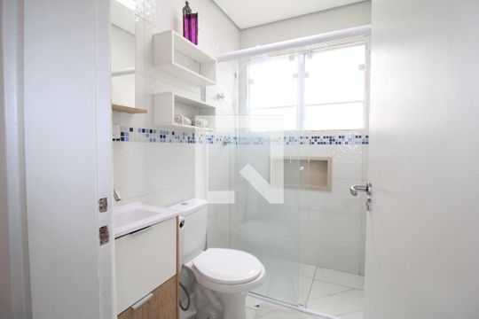 Banheiro de apartamento para alugar com 1 quarto, 43m² em Jardim São Paulo, São Paulo