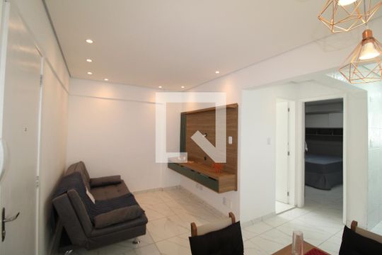 Sala de apartamento para alugar com 1 quarto, 43m² em Jardim São Paulo, São Paulo