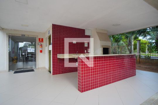 Área comum - Churrasqueira de apartamento à venda com 2 quartos, 43m² em Jardim Dona Leopoldina, Porto Alegre