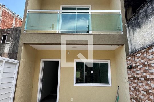 Fachada de casa de condomínio à venda com 2 quartos, 140m² em Tanque, Rio de Janeiro