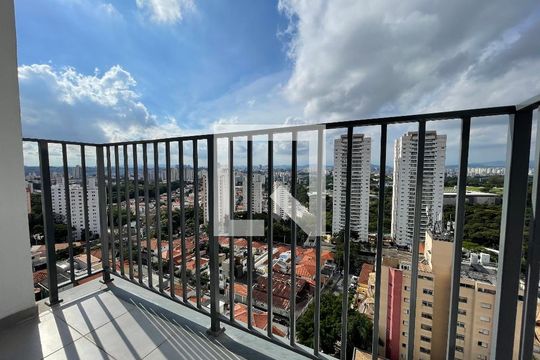 Varanda de apartamento para alugar com 2 quartos, 37m² em Vila Gomes, São Paulo