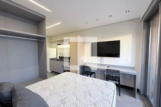 Studio de apartamento para alugar com 1 quarto, 25m² em Vila Regente Feijó, São Paulo