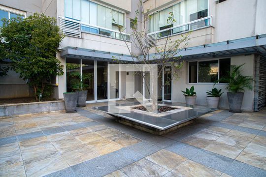 Área comum - Área Aberta do Salão Gourmet de kitnet/studio à venda com 1 quarto, 32m² em Bela Vista, São Paulo