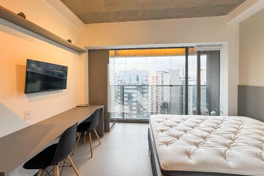 Studio de kitnet/studio para alugar com 1 quarto, 22m² em Paraíso, São Paulo