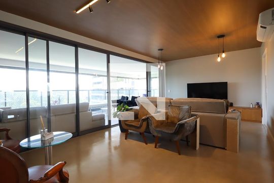 Sala de apartamento à venda com 4 quartos, 265m² em Jardim Fonte do Morumbi, São Paulo