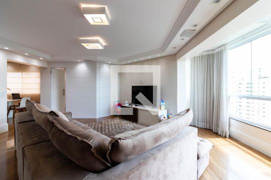 Sala de Estar de apartamento para alugar com 4 quartos, 350m² em Santana, São Paulo