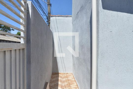 Área Externa de casa para alugar com 1 quarto, 60m² em Vila Francisco Matarazzo, Santo André