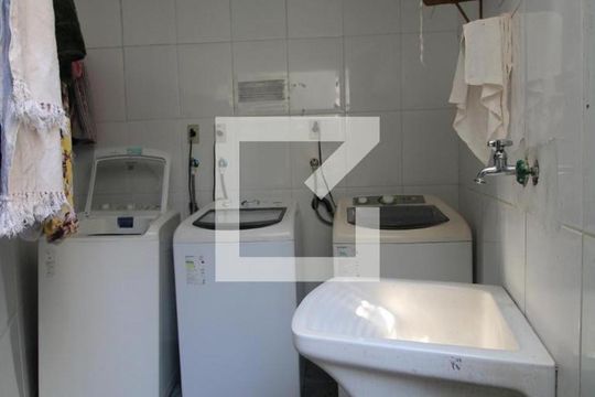 Área de Serviço de kitnet/studio para alugar com 1 quarto, 30m² em Jardim Santa Genebra Ii (barao Geraldo), Campinas