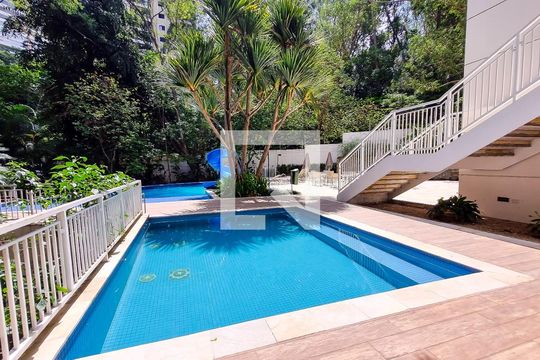 Área comum - Piscina de apartamento à venda com 3 quartos, 163m² em Vila Andrade, São Paulo