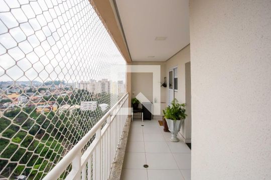 Varanda da Sala de apartamento à venda com 3 quartos, 156m² em Centro, Diadema