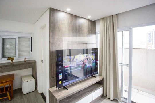 Sala de TV de apartamento à venda com 3 quartos, 156m² em Centro, Diadema