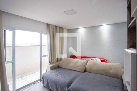 Sala de TV de apartamento à venda com 3 quartos, 156m² em Centro, Diadema