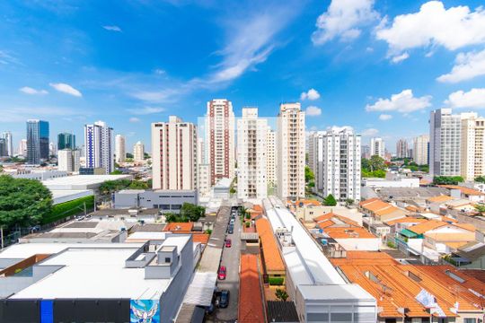 Vista da Varanda de kitnet/studio para alugar com 1 quarto, 20m² em Vila Gomes Cardim, São Paulo