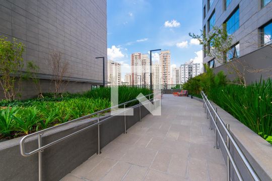 Área comum de kitnet/studio para alugar com 1 quarto, 20m² em Vila Gomes Cardim, São Paulo
