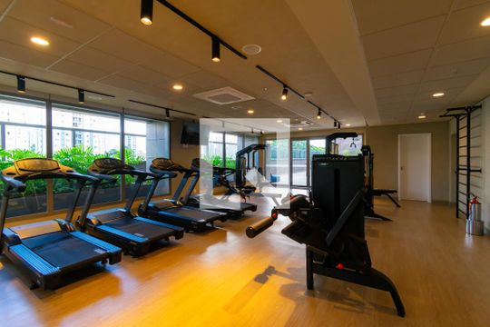 Área comum - Academia de kitnet/studio para alugar com 1 quarto, 20m² em Vila Gomes Cardim, São Paulo