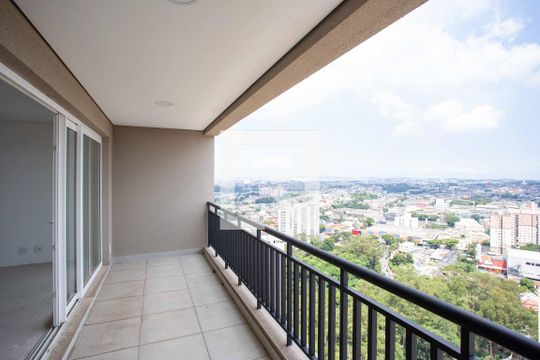 Varanda de apartamento à venda com 3 quartos, 130m² em Centro, Diadema