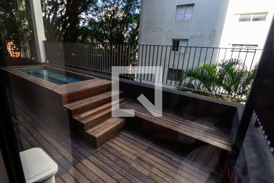 Área comum - SPA ofurô de kitnet/studio à venda com 1 quarto, 27m² em Perdizes, São Paulo