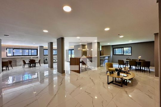 Área comum de kitnet/studio para alugar com 0 quarto, 25m² em Santo Amaro, São Paulo