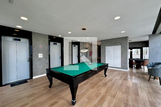 Área comum de kitnet/studio para alugar com 0 quarto, 25m² em Santo Amaro, São Paulo