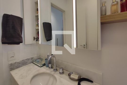 Banheiro Suíte de apartamento à venda com 2 quartos, 100m² em Parque Nova Campinas, Campinas