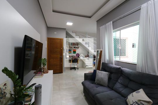 Sala de apartamento para alugar com 2 quartos, 110m² em Vila Sao Pedro, Santo André