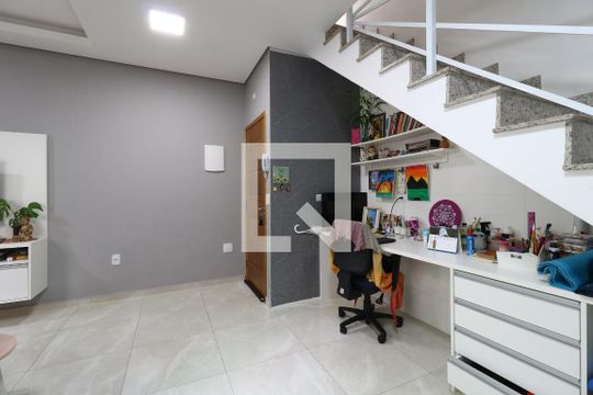 Escritório de apartamento para alugar com 2 quartos, 110m² em Vila Sao Pedro, Santo André