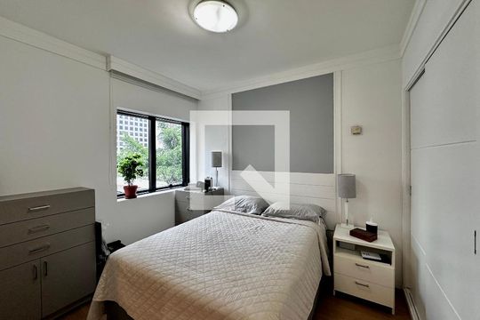 Suíte de apartamento à venda com 1 quarto, 34m² em Brooklin Novo, São Paulo