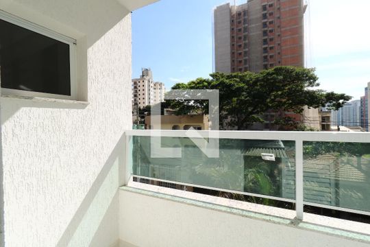 Varanda da Suíte de apartamento à venda com 3 quartos, 175m² em Campestre, Santo André
