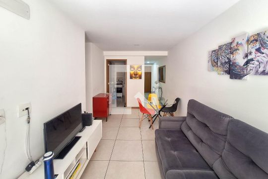 Sala de apartamento à venda com 2 quartos, 59m² em Centro, Niterói