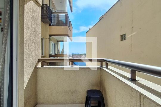 Varanda da Sala de apartamento à venda com 2 quartos, 59m² em Centro, Niterói