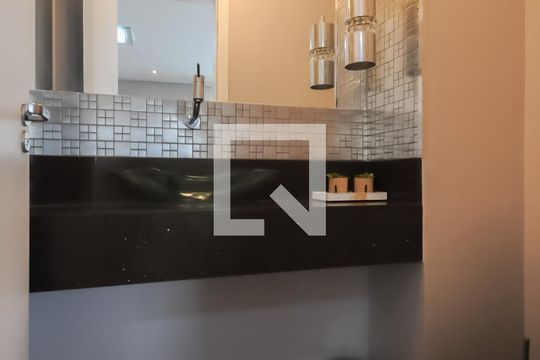 Lavabo de apartamento à venda com 3 quartos, 123m² em Baeta Neves, São Bernardo do Campo