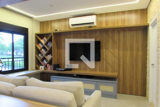 Sala de apartamento à venda com 2 quartos, 77m² em Swiss Park, Campinas