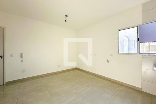 Sala/Cozinha de apartamento à venda com 1 quarto, 48m² em Vila Mangalot, São Paulo