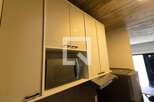 COZINHA de kitnet/studio para alugar com 1 quarto, 17m² em Cidade Universitária, Campinas