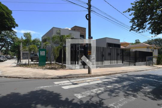Fachada do Prédio de kitnet/studio para alugar com 1 quarto, 17m² em Cidade Universitária, Campinas
