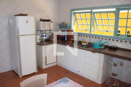 Cozinha de casa para alugar com 4 quartos, 382m² em Campestre, Santo André
