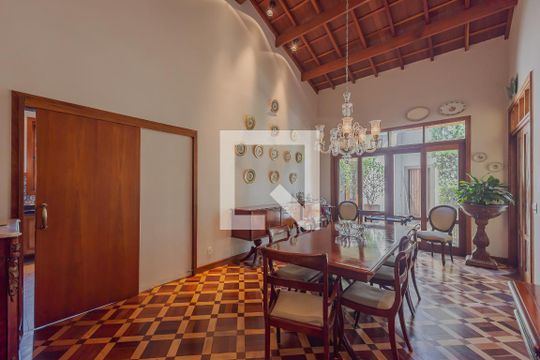 Sala de Jantar de casa à venda com 3 quartos, 600m² em Alto de Pinheiros, São Paulo