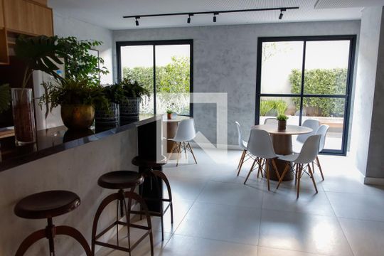 Área comum - Salão de festas de kitnet/studio à venda com 1 quarto, 36m² em Presidente Altino, Osasco