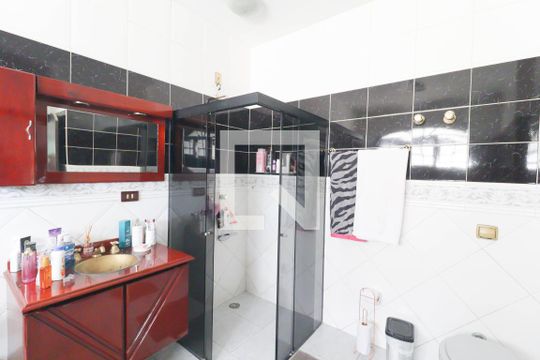 Banheiro da Suíte 1 de casa à venda com 4 quartos, 450m² em Jardim Brasil, Jundiaí