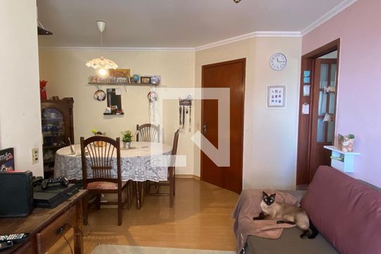 Sala de apartamento à venda com 3 quartos, 75m² em Chácara Inglesa, São Paulo