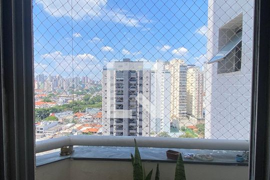 Sacada da Suíte de apartamento à venda com 3 quartos, 75m² em Chácara Inglesa, São Paulo