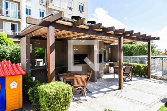 Área comum - Churrasqueira de apartamento à venda com 3 quartos, 72m² em Jardim Itu, Porto Alegre