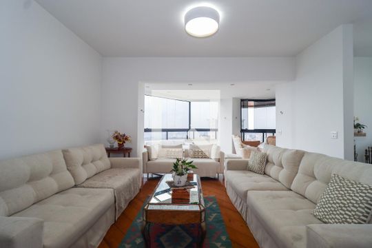 Sala de apartamento para alugar com 5 quartos, 876m² em Vila Andrade, São Paulo